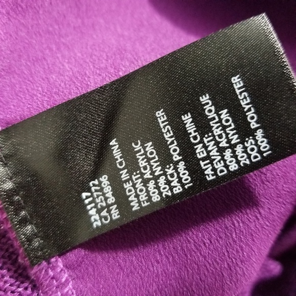 AMANDA GREEN | purple stud collared light sweater - Picture 5 of 6